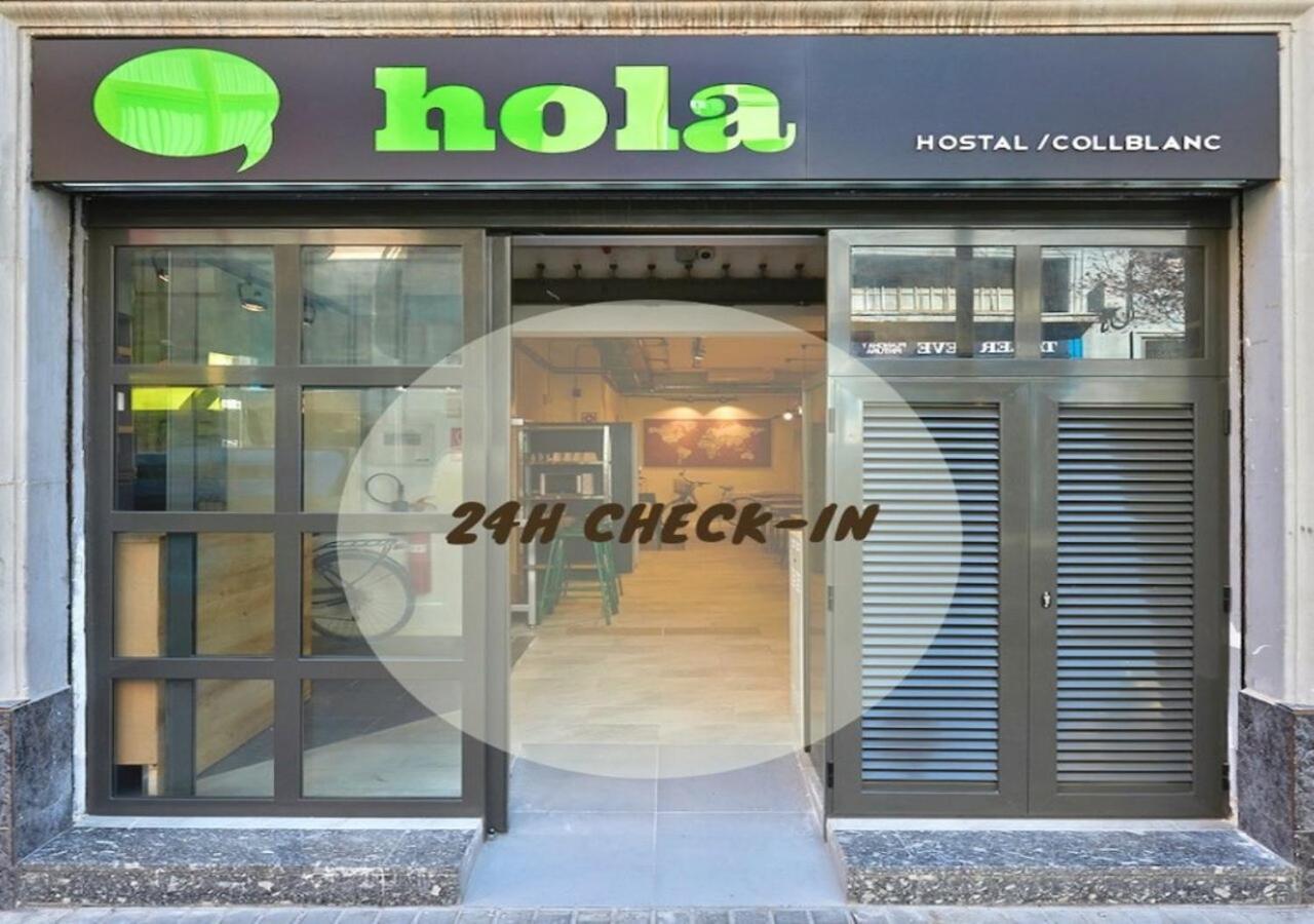 Hola Hostal Collblanc L'Hospitalet de Llobregat Luaran gambar